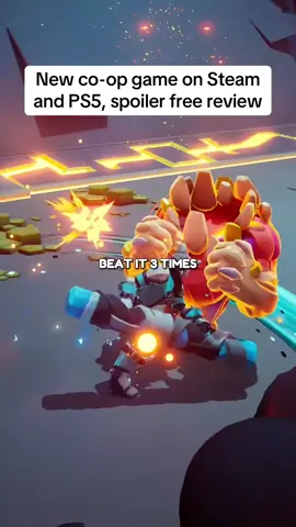 If the devs add more bosses, this game will be peak (game: GODBREAKERS) - Released October 23rd, 2025 - Singleplayer or co-op (1-4) - $22.39 USD (20% launch sale) - On PC and PS5 #newgame #GamingOnTikTok #playstationgames #coopgames #multiplayer 