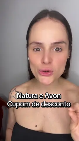 Cupom de desconto da Natura e Avon ✨#foryoupage #fyp #avon #natura #comprasonline  @Garimpei&achei/CUPONS e Oferta 