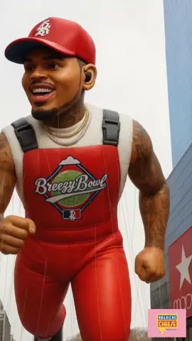 The Macy’s Thanksgiving Day Parade reimagined #chrisbrown #CB #chrisbreezy #breezybowlxx #macys@chrisbrownofficial 