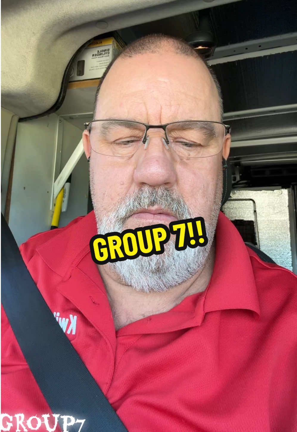 Group 7… What exactly is it? What do I bring? I am Gen X. They brought me here for a reason and it’s not to give hugs whose feelings are we going to hurt.  #locksmithBill #locksmithlife #locksmith 