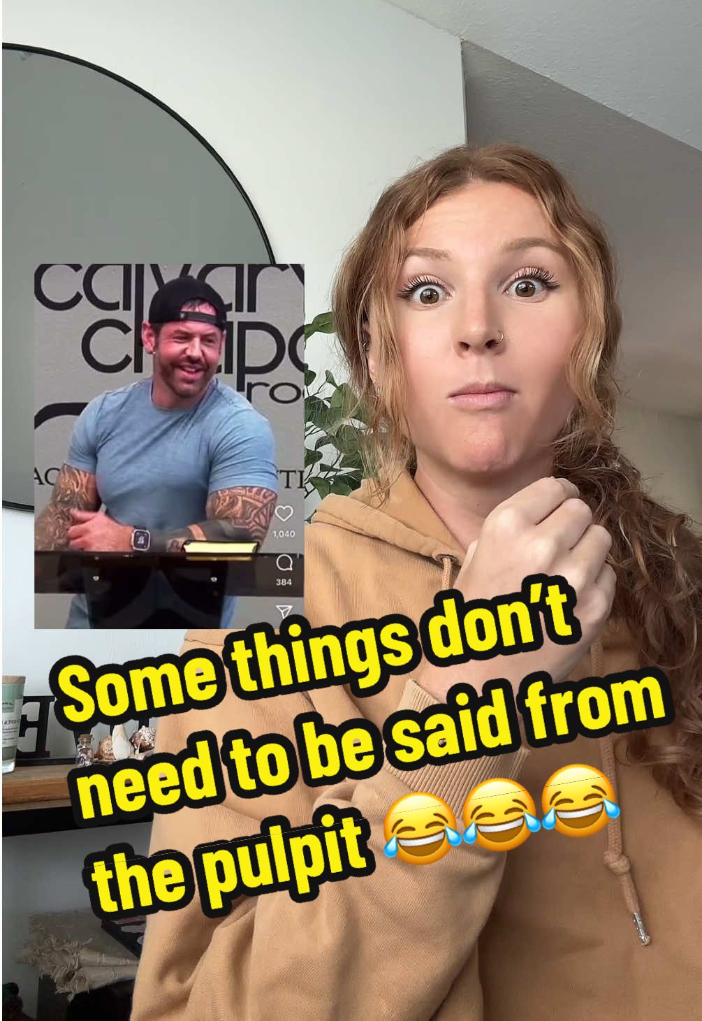 Nothing says “love thy neighbor” like fantasizing about harming people who disagree with you.  #pastor #humor #church #funny #nokings 