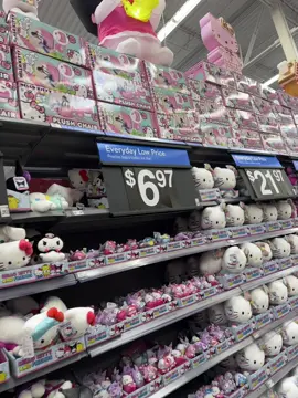 my Walmart is STOCKED 😍 #hellokitty #hellokittyfinds #hellokittyandfriends #walmartfinds #walmart 