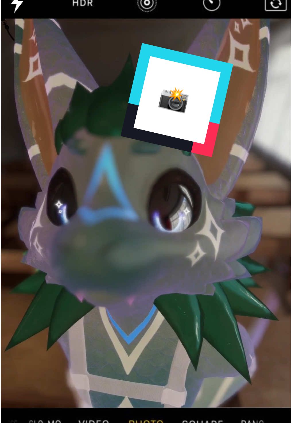 The fish found the camera! 📸 #thefreakysomeone #furryvrchat #furrytiktok #vrchat #furryfandom 