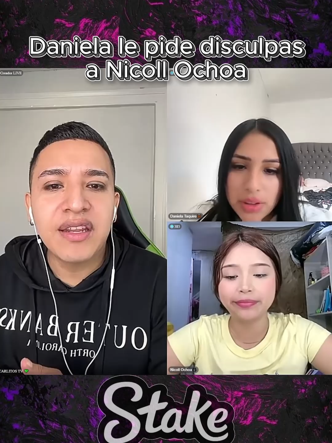 Daniela Taquire se disculpa con Nicoll Ochoa #fypシ #viralvideo #viral #peru #parati #paratiii #españa #mexico #paratiiiiiiiiiiiiiiiiiiiiiiiiiiiiiii #argentina #bolivia #ecuador #pelea #chisme #tiktok #carlitostv #nicole #daniela #danielataquire