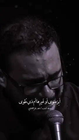 اَبِرَضوى اَو غَيرِها اَم ذي طُوى #محمد_باقر_الخاقاني #fyp #reel #op2ea 