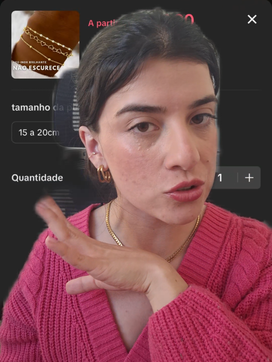 A responder a @ismeniamicaela espero ter ajudado! #tiktokshopchegou #tiktokshopbrasil #acessoriosfemininos #pulseiras #açoinoxidável 