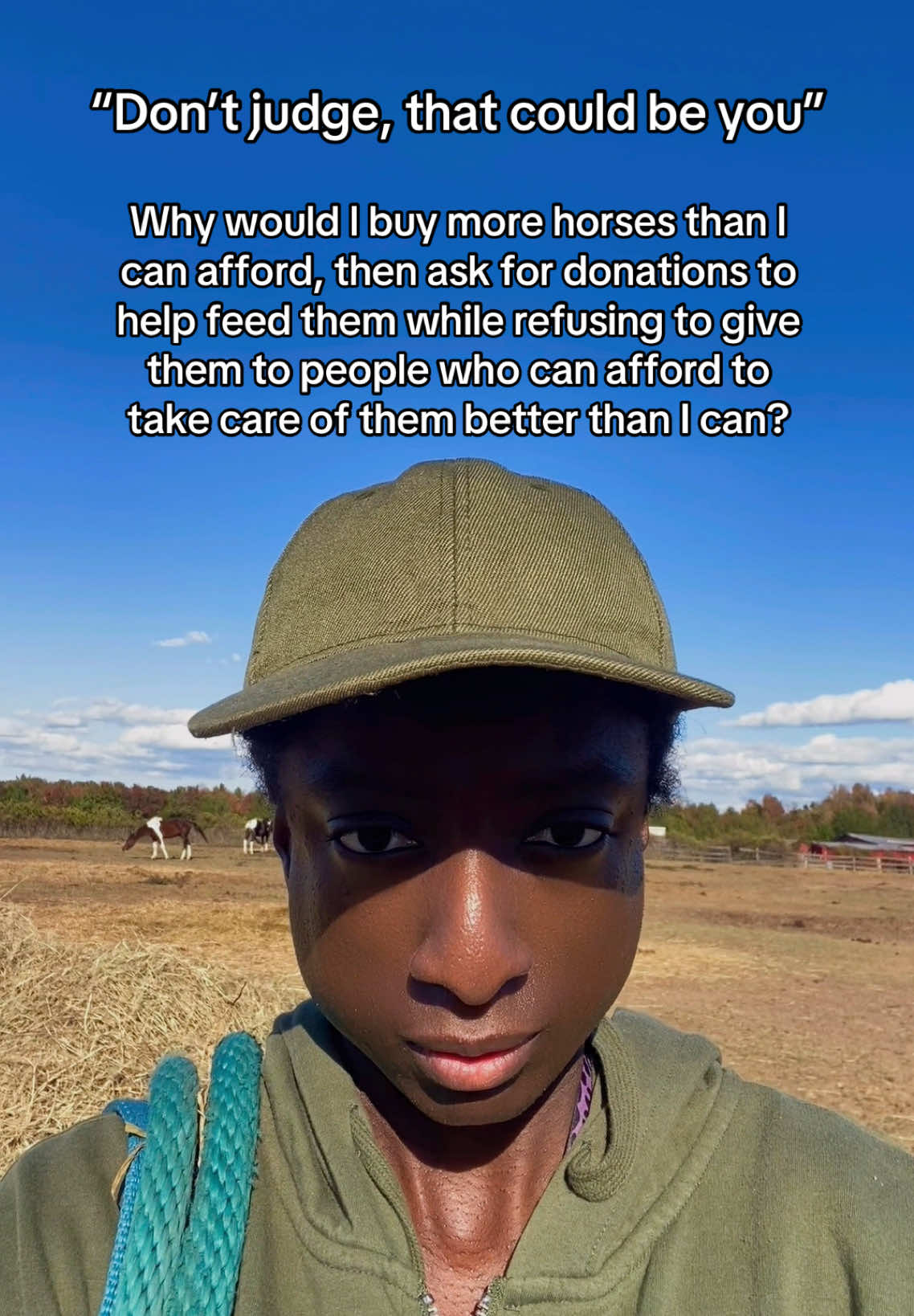 Horses aren’t items you keep collecting like objects to put on a shelf. #fyp #horses #horsesoftiktok #equestrian #horseriding 