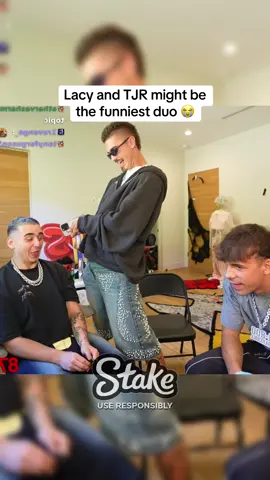 Lacy and TJR might be the funniest duo 😭 #lacy #tjr #fyp 