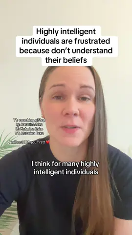 The root cause for frustration highly intelligent individuals feel is their beliefs.  They do not see that they are meant to be creators. When they are creating, they are tapping into their higher intelligence. There is no frustration in creation. There is flow state and infinite intellectual stimulation. #highintelligence #highlyintelligent 