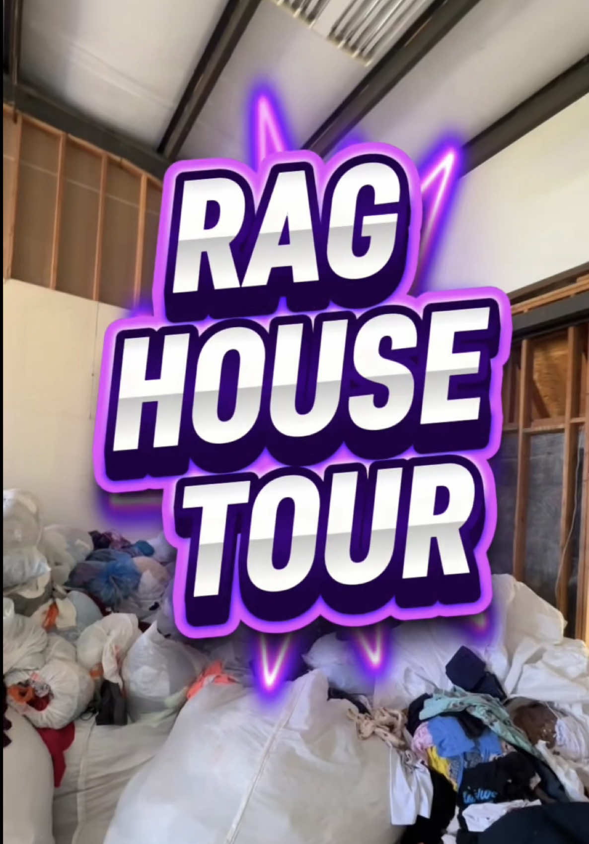 Rag house tour!!  #ebay #ebayreseller #ebayhustle #ebaybusiness #ebaysellers          Shout out to @sellraze make sure you use code: ACTIVEAPPAREL when you sign up so the know I sent you!