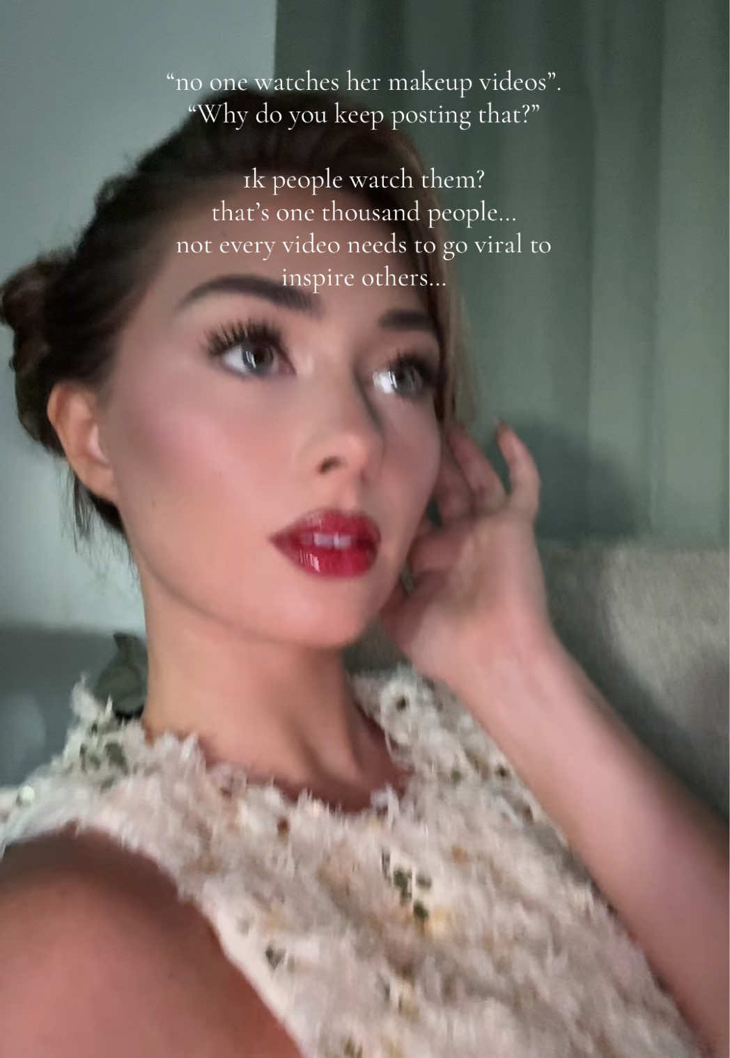 put one thousand people in a room. 