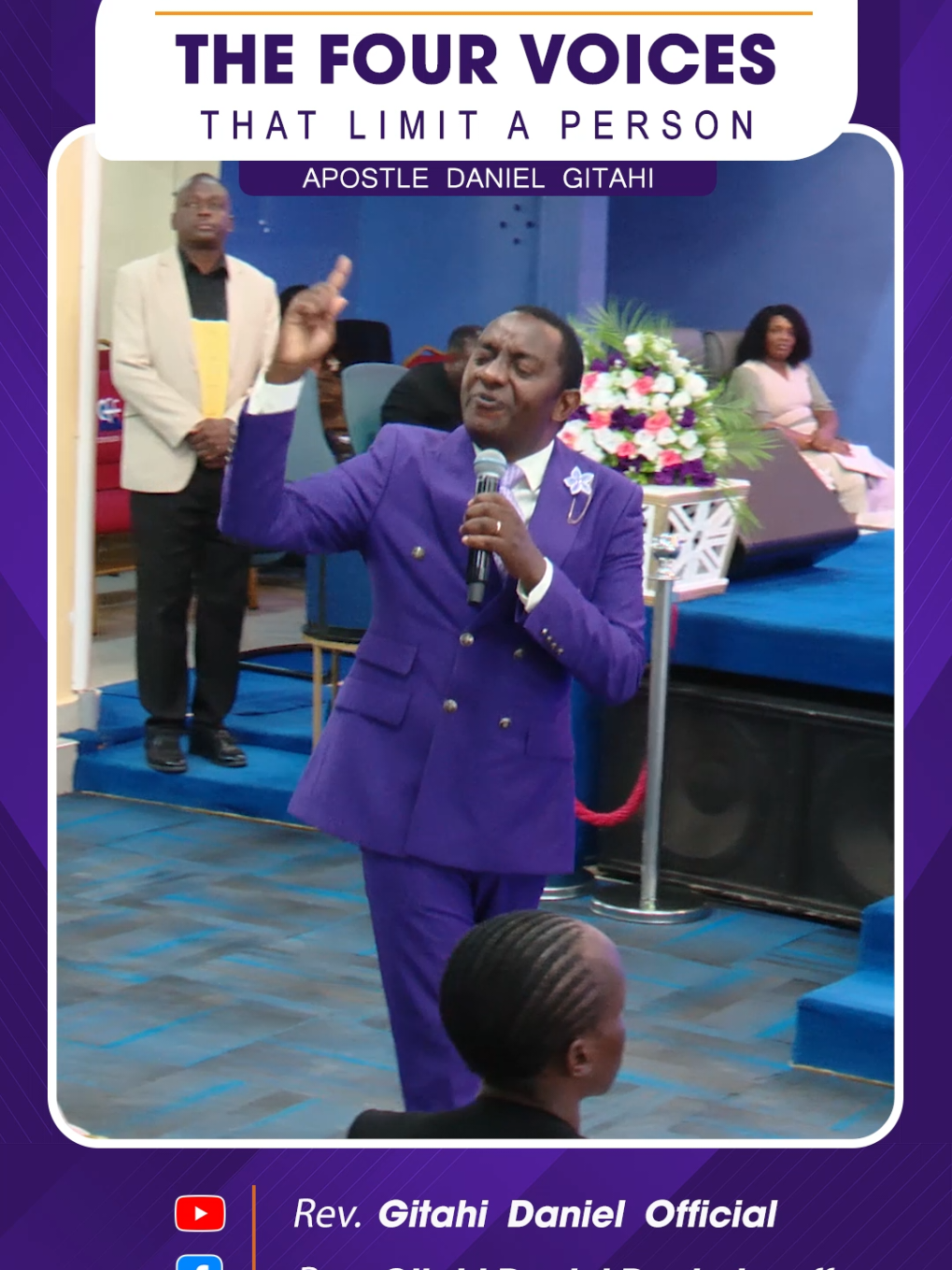 The Four Voices that limit a Person.  By Apst. Gitahi Daniel - Donholm CFF #letheavenfillyourmind #fyp #donholmcff #apostle 