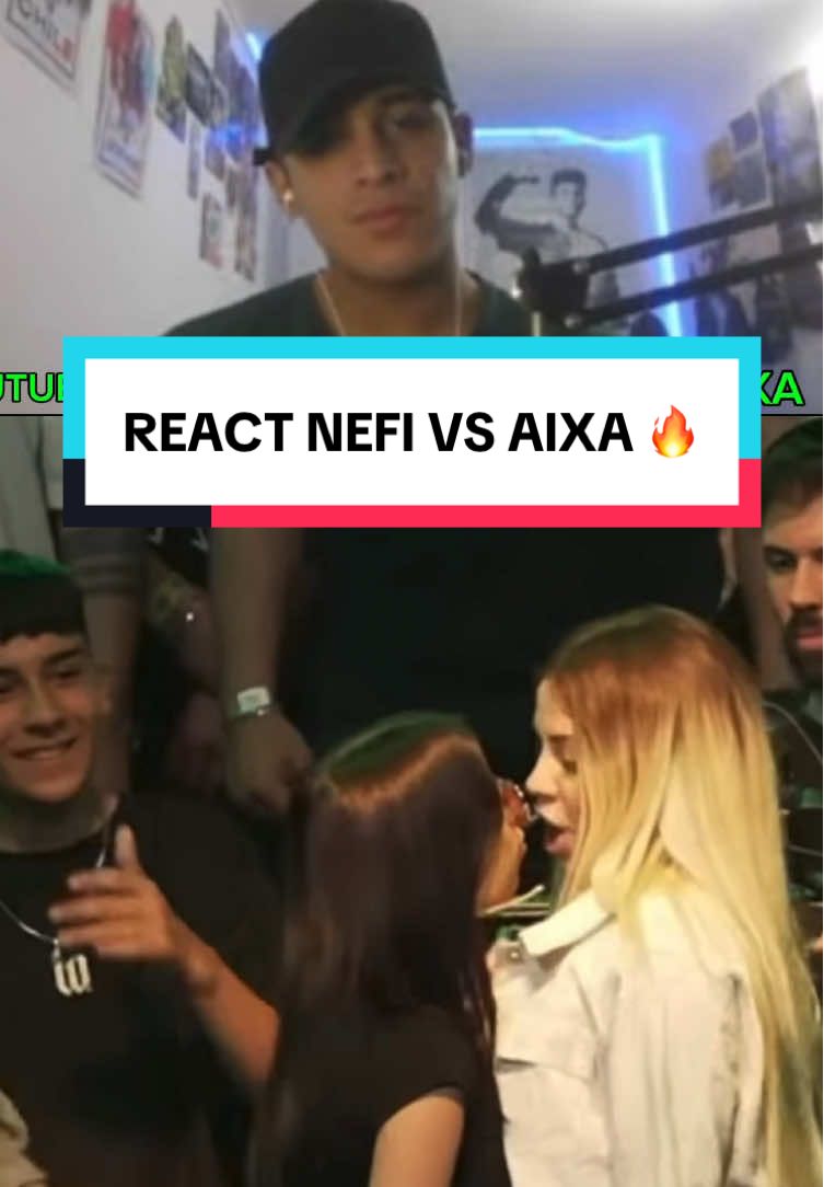 UFF ESTA BATALLA ESTUVO PRENDIDA A FUEGO (literal) 🤣🔥 REACT COMPLETA EN MI CANAL DE YOUTUBE: JOKKERTV 📺 #LigaBazooka #Nefi #Aixa #Bigsoul #JokkerTV