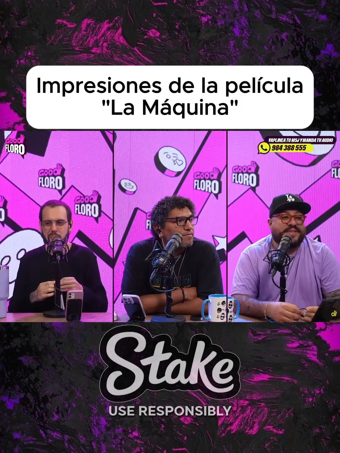 Furrey, Tonino y Cholo Mena, hablan sobre sus impresiones de la película 