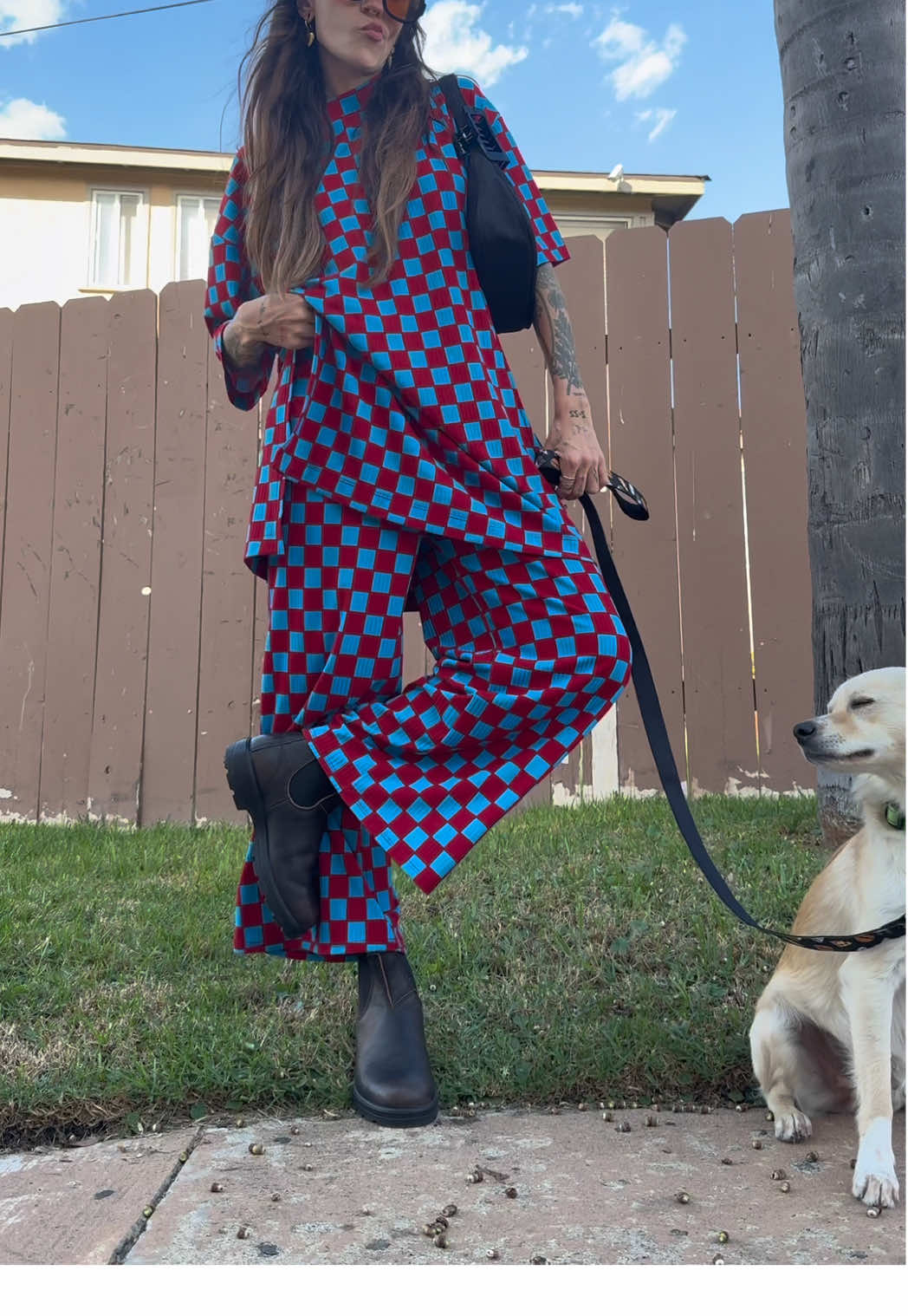 a set is the best frickin low effort style hack imo ~ this one’s from @dressed in lala 💘💘 boots from @Blundstone USA #creatorsearchinsights  #womensfashion #outfitinspo 