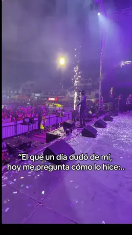 “El que un día dudó de mí, hoy me pregunta cómo lo logré… #viral #elbacan 