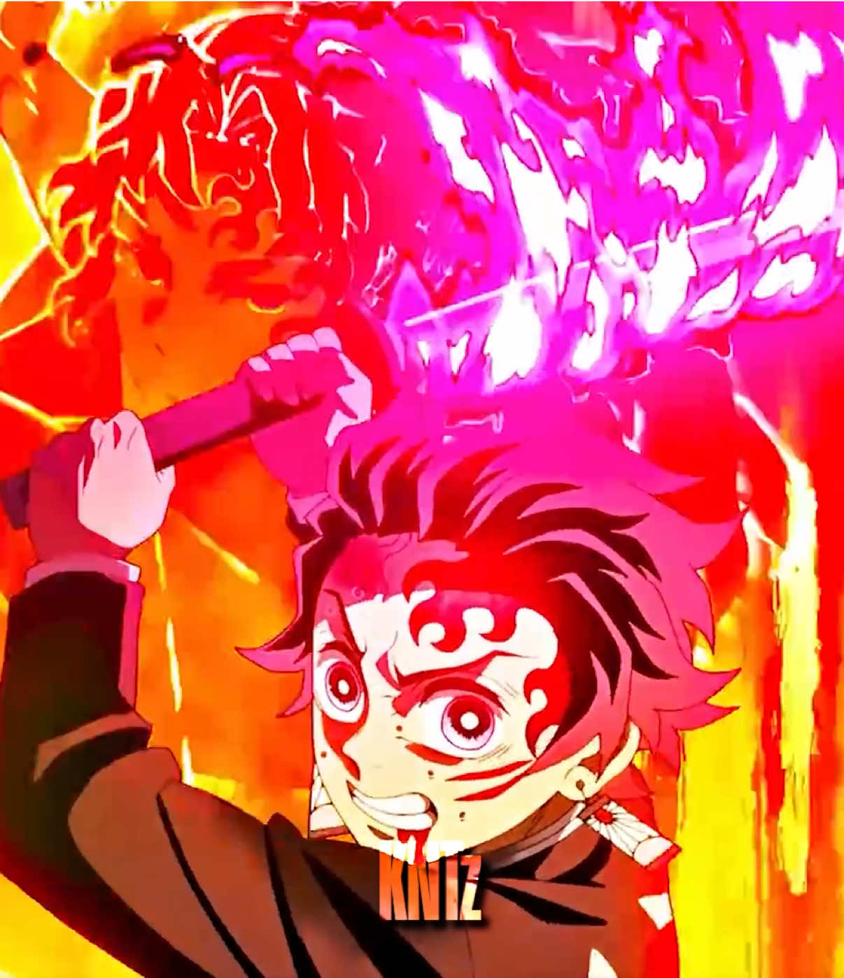Tanjiro that wasn’t the line bro😨😭 | comment if 🔥| #demonslayer #amv #demonslayermovie #tanjiro #anime 