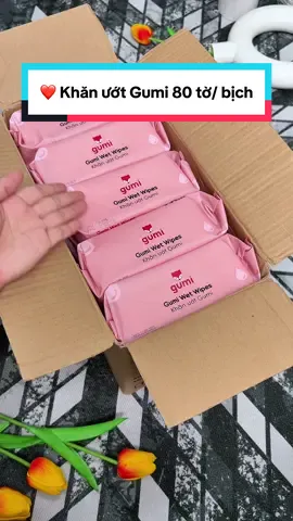 ❤️ Khăn ướt Gumi 80 tờ/ bịch đang có voucher còn hỗ trợ ship về tận nhà quá rẻ #khanuotgumi #cindythuytichcuc 