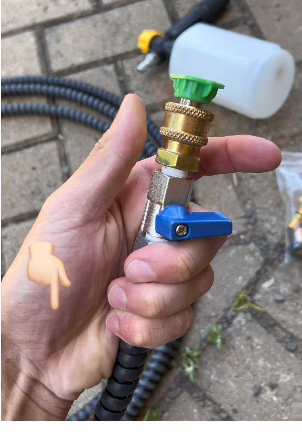 Melhor compra desse ano 🔥 Kit engate rápido  #golf #mk4 #lavagem #kit #vwgolf 