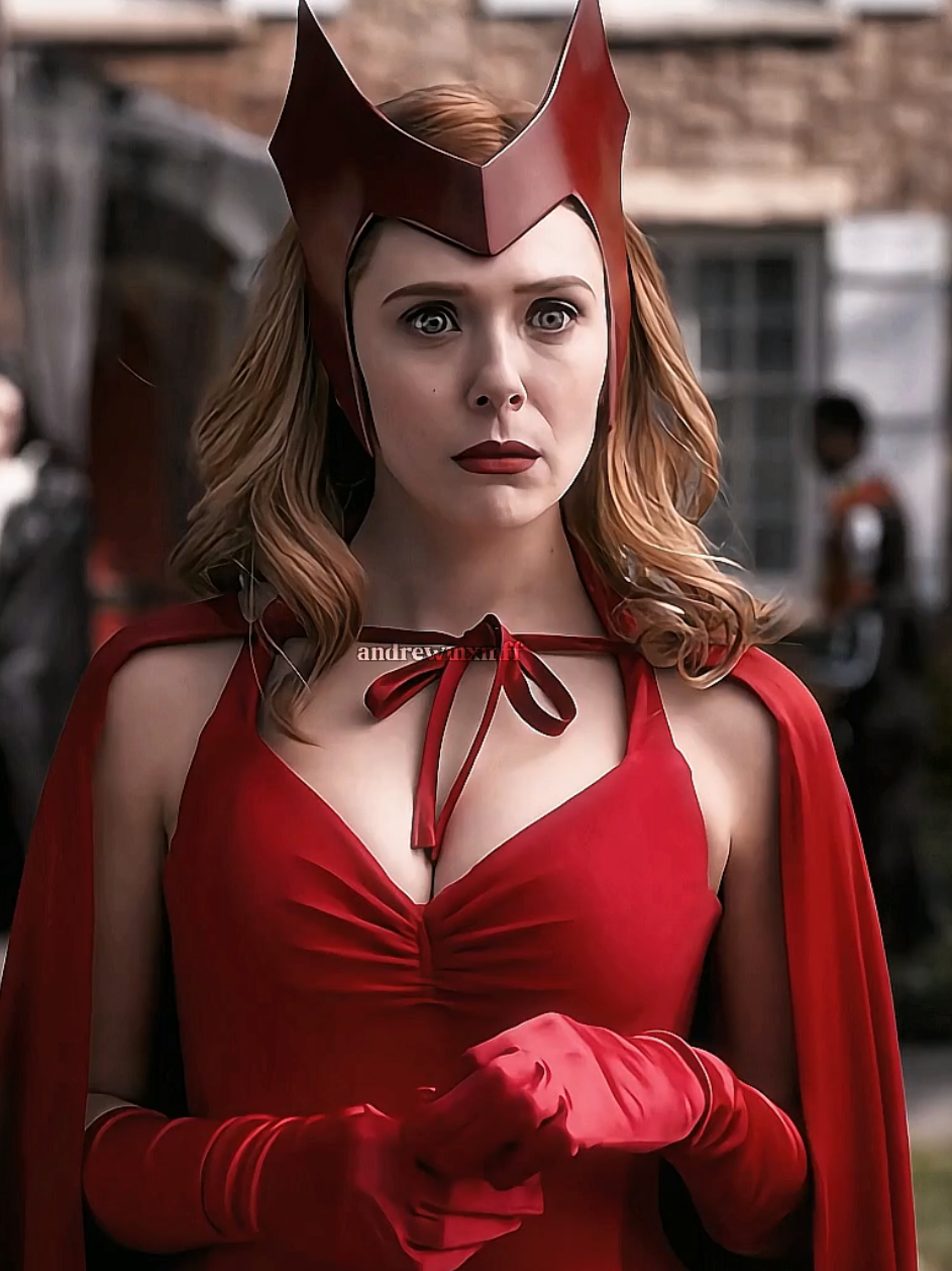 Her Halloween costume is just too cute. --An old transition from 2023 #Wandamaximoff #Fyp #Scarletwitch #Wanda #Edit 