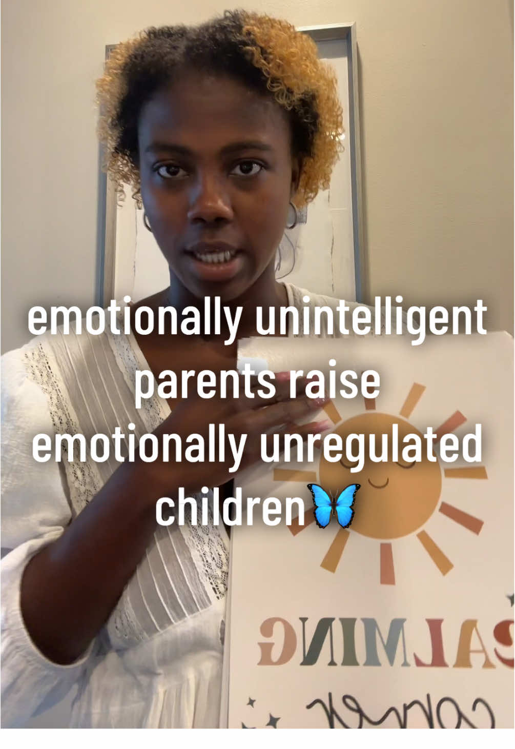 I SAID WHAT I SAID‼️ you don’t know how to regulate or understand your emotions AS AN ADULT. how are you going to teach your children to do so🤔 if you’re a parent who wants to raise emotionally mature, intelligent, and regulated children, these Calming Corner posters are for you. teaching YOU and your children how to understand and move through big emotions, they are perfect for your family! i linked them below for you to check out🦋 #God #emotions 
