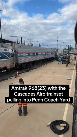 Soon these will replace the amfleets on the NEC, This video is being shared from a friend with permission. #railfan #railfanning #railroad #amtrak