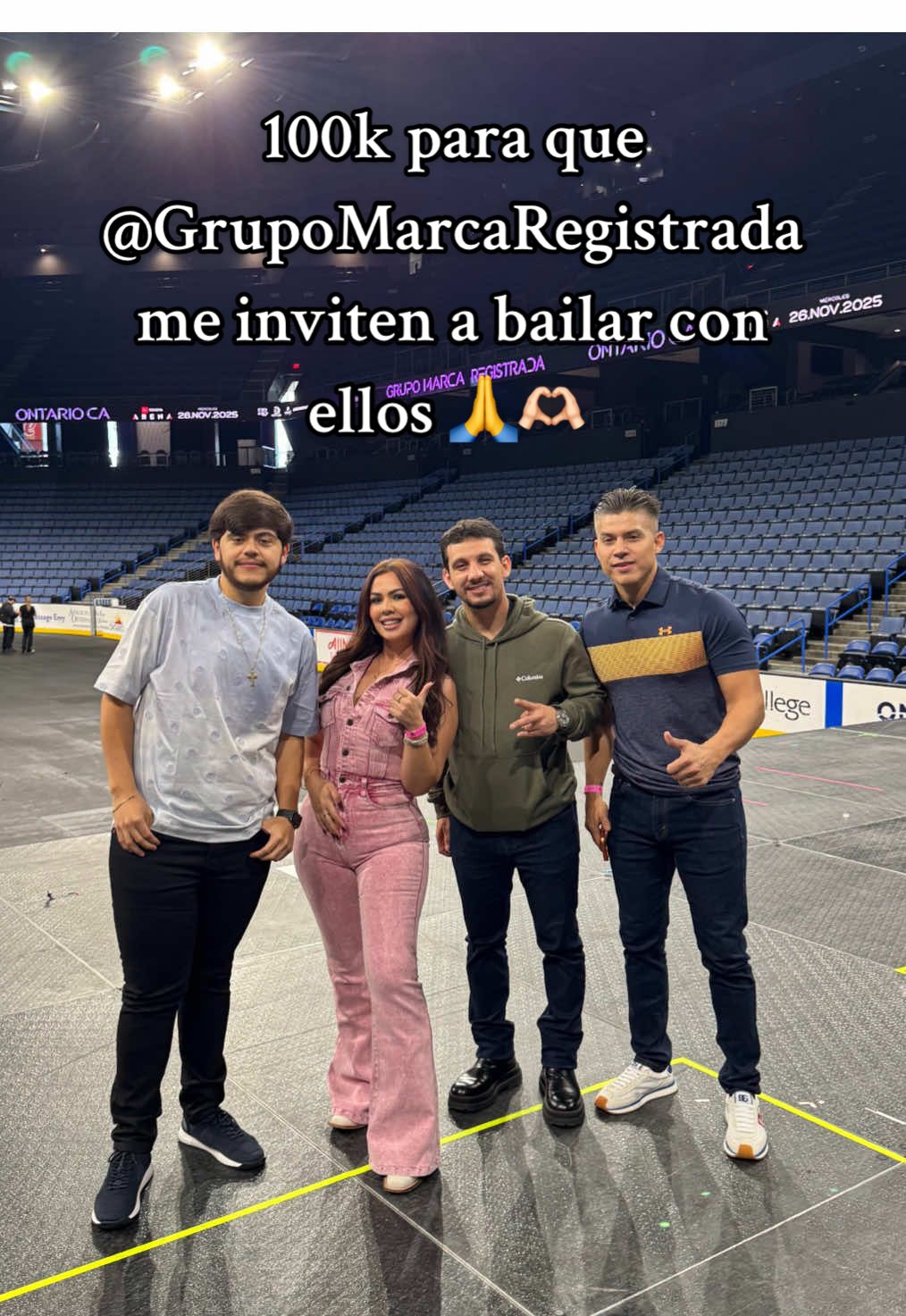Ayúdenme para poder bailar con @Grupo Marca Registrada este 26 de Noviembre en @Toyota Arena 🙏🙏#vness_martin #marcaregistrada #bailar #grupomarcaregistrada 