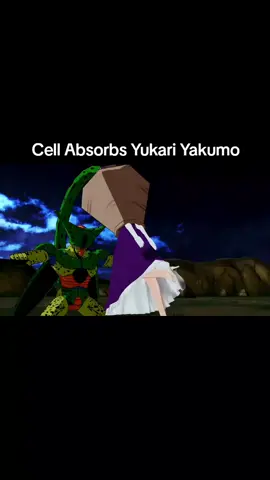 Cell Absorbs Yukari Yakumo #cellabsorbs #cellabsorb #vore #cell #cellvore 