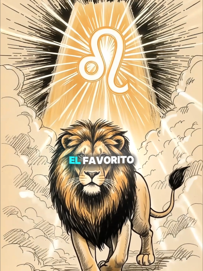 El favorito de Díos 🦁♌ #signos #astrologia #leo #zodiaco #leo♌️ 