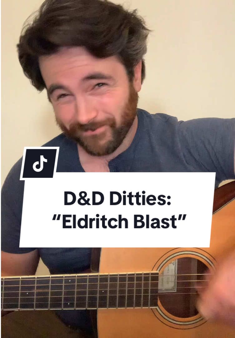 This tune leapt into my brain, so now it’s your problem. #dndtok #dnd #eldritchblast 