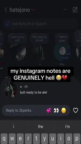 notes gotta be bottom 5 features oat 😭💔 #instagram #notes #fyp #fypシ #mutuals 