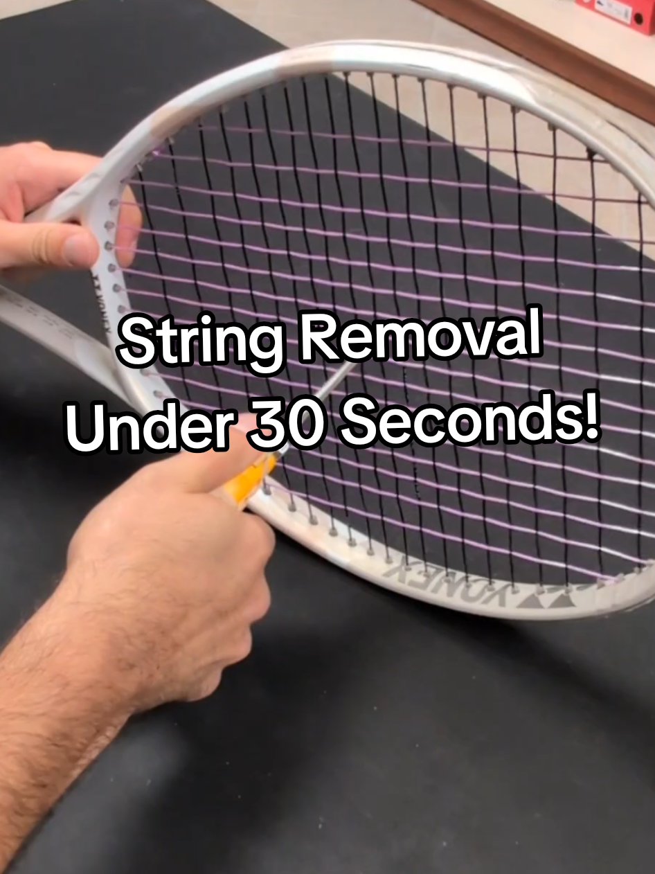 Finally broke 30 seconds! I wasn't a fan of this hybrid, so I decided to restring with a full bed of Toroline O-Toro Spin at 52/50 lbs. With a fresh grip this racquet is ready to hit the courts! Disclaimer: This is just for fun and isn't the 