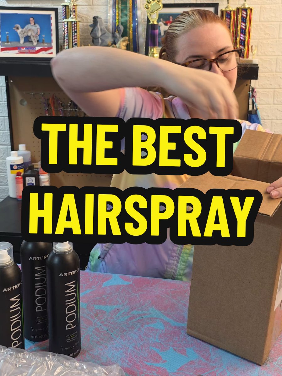 Huge Thanks to @PetStore.Direct for the quick shipping of must have @ARTERO USA INC  products for a show this weekend!  #fyp #dogshow #artero #standardpoodle #showpoodle 