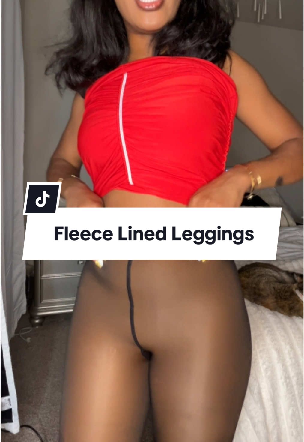 These fleece lined leggings look like skin like your only wearing sheer tights, they come in so many different tones. They tights are a must have for fall and winter season 🍂 ❄️ #tights #fleecelinedtights #tiktokshopcreatorpicks #fallfashiontrends #winterfashion 