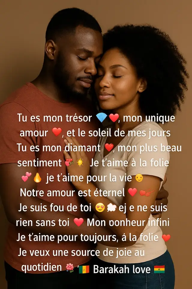 Mon trésor, ma vie, mon éternel amour 💎❤️‍🔥 Je t’aime à la folie, pour toujours ♾️💋 #amour #couple #Love #barakahlove #foryou 
