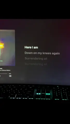 Surrendering all #christiantiktok #worshipmusic #worship #Jesus #God 