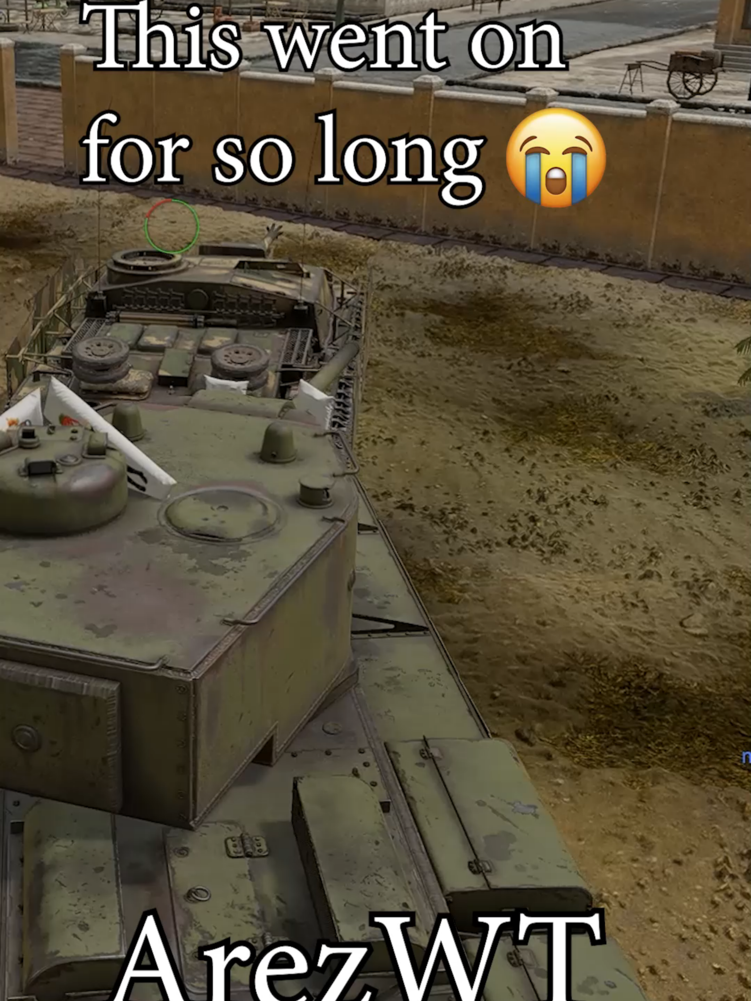 This went on for an uncomfortable amount of time... #warthunder #warthundervideo #warthundermoments #warthundermemes #warthundertanks
