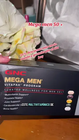 Vitaminas para hombres de 50 o más no dejes que tu energía se termine y comienza con tu multivitamínico a tomarlo todos los días #GNC#multivitamin #menhealth #gncmegamen #support @GNC Live Well 