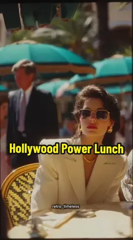 Los Angeles - 80s power lunch is where dels were made. #fyp #nostalgia #1980s #aesthetic #retro 