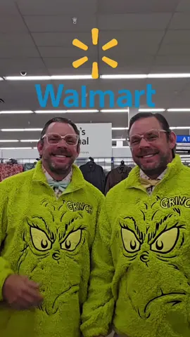 The GRINCH Showed Up at Walmart!@Walmart #walmart#walmarttwins #grinch #christmas#christmasgiftideas 