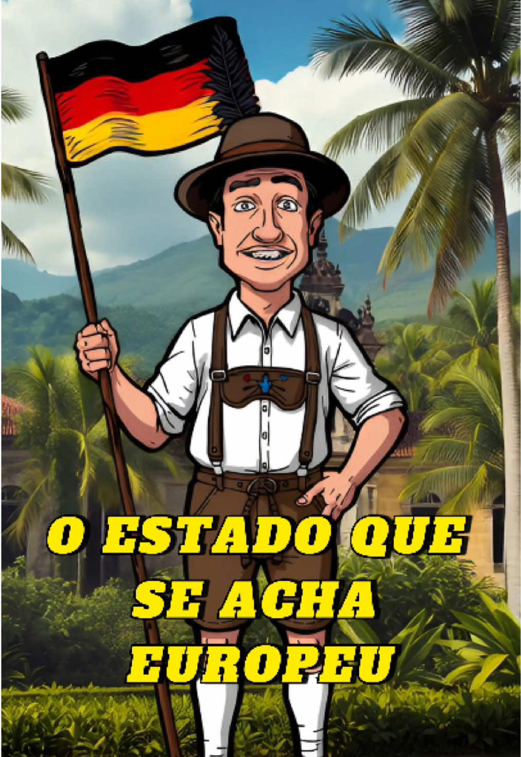 Santa Catarina se acha Europa, mas prova todo dia que ainda vive no Brasil, só que no século passado!  #brasil #santacatarina #sc #polemica #comedia 