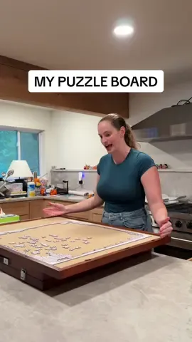 Replying to @Sarah the besttttt so I can still puzzle while having a toddler in the house 🥲 #puzzles #puzzletok 