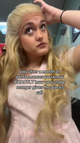 best stage manager out there award goes to cody #theatre #musicaltheatre #fyp #stagemanager ##