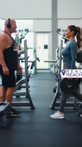 When chivalry meets respect for your elders… and nobody knows who’s supposed to go first 😅💪 #GymLife #MatureMuscle #Respect #LadiesGoFirst