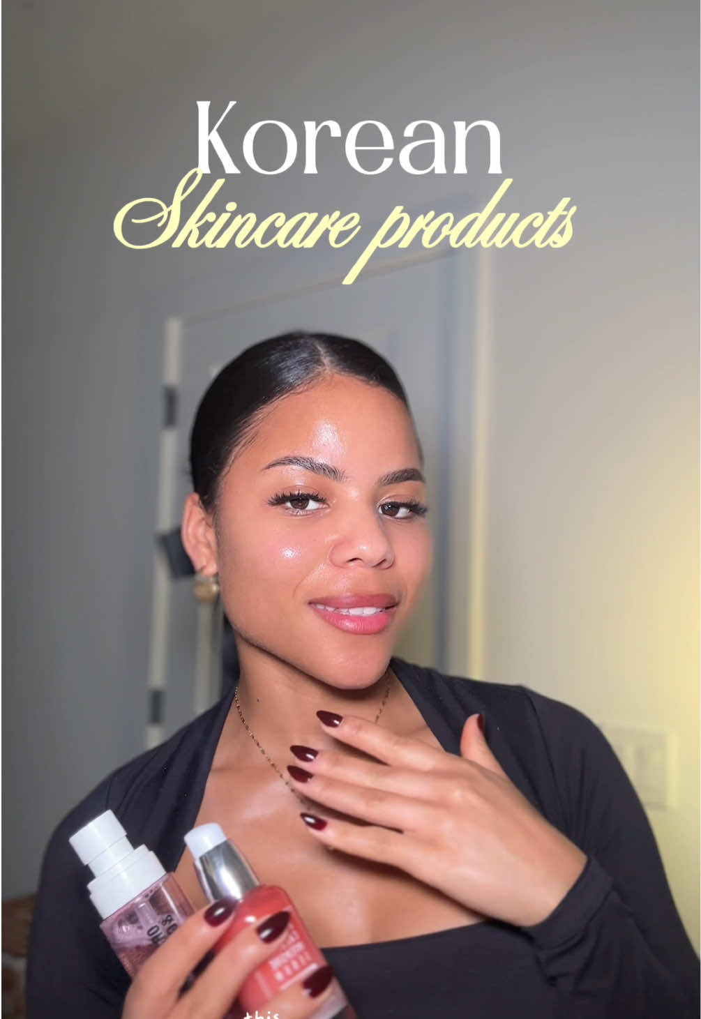 Amamos probar productos nuevos y más si son coreanos 💗 hoy probé los de @오르제나  #skincare #skincarecoreano #productoscoreanos #cuidadodelapiel #pielbonita 