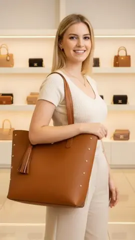 Bolsa Grande Feminina Espaçosa #bolsa #bolsagrande #bolsadecouro 