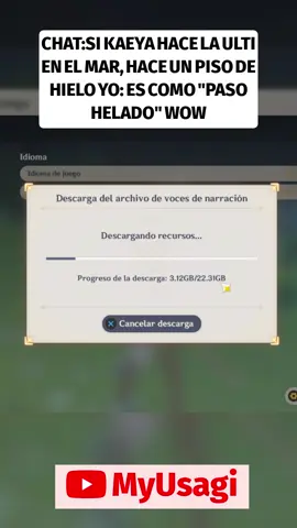 Descubre cómo hacer un piso de hielo en Genshin Impact con este truco. ¡Aprende a moverte más rápido y a explorar nuevas áreas! ¿Te atreves a probarlo?#GenshinImpact #Gaming #TrucosDeJuego #MyUsagi #PisoDeHielo