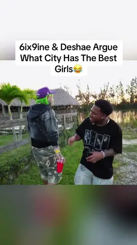 6ix9ine & deshae argue over what city is the best #6ix9ine #deshaefrost #fyp #fy 