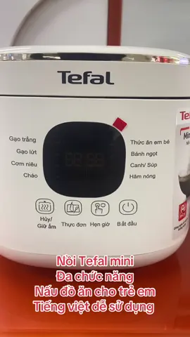 Nồi Tefal mini Đa chức năng  Nấu đồ ăn cho trẻ em  Tiếng việt dễ sử dụng