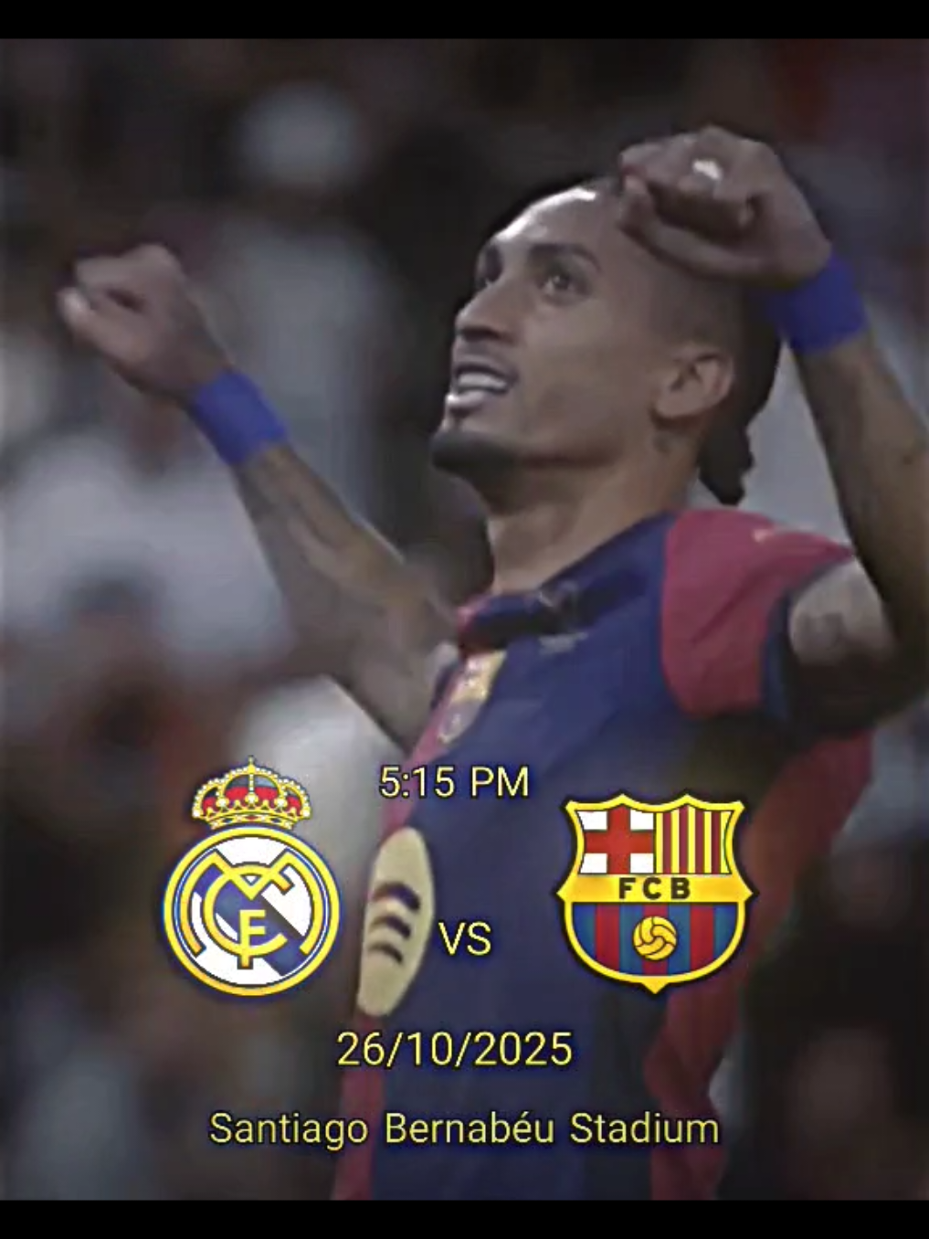 موعد و توقيت مباراة برشلونة و ريال مدريد في الكلاسيكو الأسباني 🔥#تيم_كَـــــــروُيـــــــّف⚜️ #برشلونة #ريال_مدريد #اكسبلور #fyp 